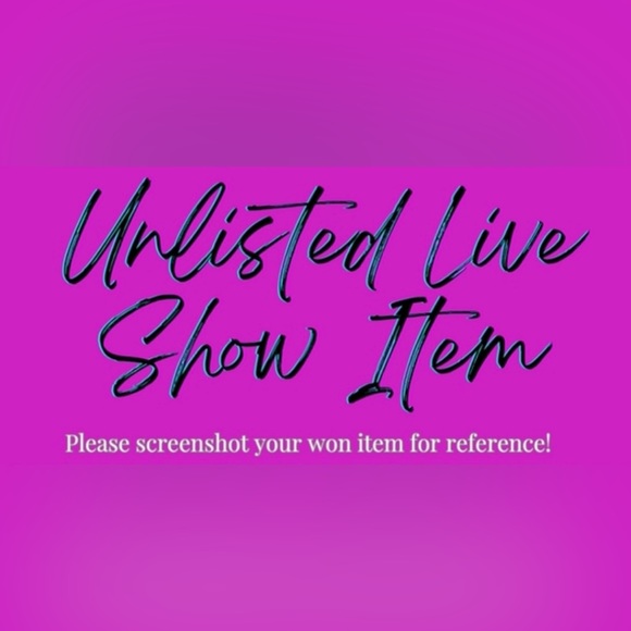 Unlisted items 😍😍😍👗👗👗👗 Tomorrow 🥳March 22 , 11:15Am EST - Picture 1 of 2